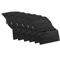 

Flashpoint Empty Saddle Sandbag, Water-Resistant Cordura Nylon - (18lb Capacity, Black) (6 Pack)
