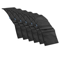 

Flashpoint Empty Saddle Sandbag, Water-Resistant Cordura Nylon - (27 lb Capacity, Black) (6 PAck)