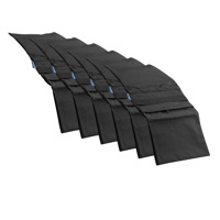 

Flashpoint Empty Saddle Sandbag, Water-Resistant Cordura Nylon - (35 lb Capacity, Black) (6 Pack)