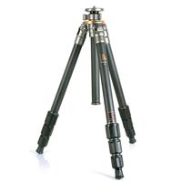 

FotoPro T-64C Pro 4-Section Carbon Fiber Tripod Kit with Center Column and Hard Case, 44 lbs Capacity, 59" Max Height