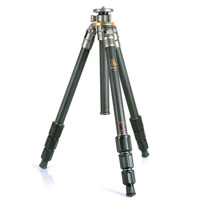 

FotoPro T-64C Pro 4-Section Carbon Fiber Tripod Kit with Center Column and Hard Case, 44 lbs Capacity, 59" Max Height