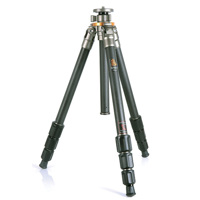 

FotoPro T-74C 4-Section Carbon Fiber Tripod Kit with Center Column and Hard Case, 55.12 lbs Capacity, 61" Max Height