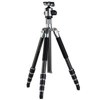 

FotoPro T-Roc One 4-Section Carbon Fiber Professional Tripod, 22 lbs Capacity, 54.9" Max Height