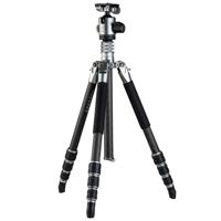 

FotoPro T-Roc One 4-Section Carbon Fiber Professional Tripod, 22 lbs Capacity, 54.9" Max Height