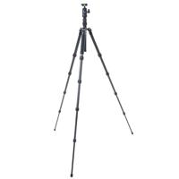 

FotoPro X-Go 5-Section Carbon Fiber Tripod with Built-In Monopod, FPH-42Q Ball Head, 17 lbs Capacity, 56" Maximum Height