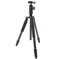 

FotoPro X-Go Plus 4-Section Carbon Fiber Tripod with Built-In Monopod, FPH-52Q Ball Head, 17 lbs Capacity, 62" Maximum Height