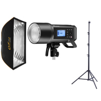 

Flashpoint XPLOR 600 PRO TTL The Bite Shot Studio Kit
