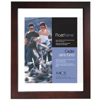 

MCS 16x20" Float Wood Frame for a 11x14" Photograph, Molding 3/4", Walnut