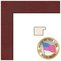 

Art To Frames 3978 Wood Frame for 20x24 Photograph, 1.25" Thick and 0.375" Deep, Regular Plexi Glass, Mahogany