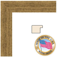 

Art To Frames 3965 Wood Frame for 12x24 Photograph, 1.25" Thick and 0.375" Deep, Regular Plexi Glass, Classic Gold