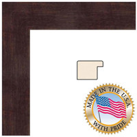 

Art To Frames 3913 Wood Frame for 10x10 Photograph, 1.25" Thick and 0.375" Deep, Regular Glass, Espresso