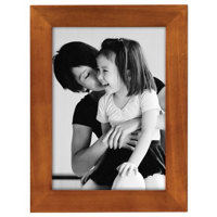 

MCS Flat-top Series, Wood Picture Frame for a 8x10" Photograph, 1" Width, Color: Chestnut.