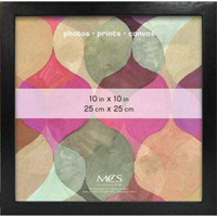 

MCS Art Shadow Box Series, Solid Wood Picture Frame, With 13/16" Width And 1 3/4 Depth Molding, For a 12x12" Photograph, Color: Black.