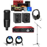 

Focusrite Scarlett 8i6 3rd Gen USB Interface with Software Suite, Bundle with 2x Samson Speakers