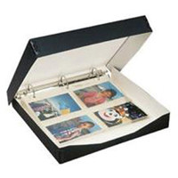 

Lineco Oversized Archival 3-Ring Album Box with Clamshell Style Lid, 13.2 x 11.5 x 2.25", Black