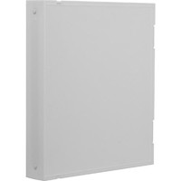 

Adorama Plastic Storage Binder Box with 3 'O'-Rings, 9x11", Portrait Format, Color: White (12 Binders)