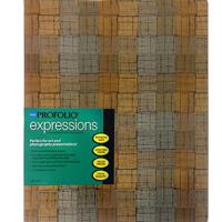 

Itoya Profolio Expressions Presentation Book, Brown/Gold
