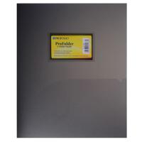 

Itoya ProFolio ProFolder 2-Pocket Folder, 8.5x11", Smoke