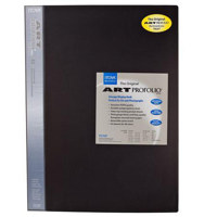

Itoya Art Profolio, Bound Presentation Book with Twenty Four 8-1/4x11-3/4", A4 size, Pocket Pages, 48 Views.