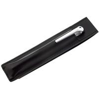 

Itoya Journal Sidekick Magnetic Pen Holder, Recycled Leather, Black