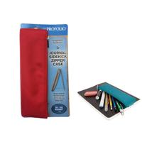 

Itoya ProFolio Journal Sidekick Zipper Case Magnetic Pen Holder, Red