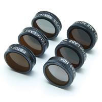 

FS Labs 6 Pack Multicoated Lens Filter for DJI Mavic Air 4K Gimbal Video Camera, Includes ND4 Filter, ND8 Filter, ND16 Filter, ND4/CPL Filter, ND8/CPL Filter and ND16/CPL Filter