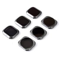 

FS Labs Multi Coated Lens Filters for DJI Mavic 2 Pro 4K Camera, 6 Pack (ND4, ND8, ND16, ND4/CPL, ND8/CPL & ND16/CPL)