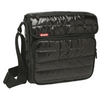 

Skutr 8.5x11" Messenger + Tablet Puffy Jacket Nylon Bag, Black