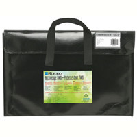 

Itoya Art Profolio Brand Art Envelopes Two, 20x26", Stitching and a Ddurable Handle, Color: Black.