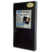 

Itoya Slim Portfolio Photo Album, holds 240 4x6" Pictures, 3-up.