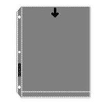 

Archivalware Polypropylene Photo Album Pages, 4 mil, Holds 2 Prints 8" X 11", Pack of 100.