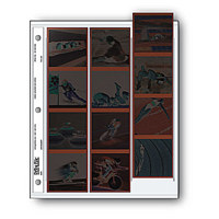 

Print File 120 Size Negative Pages Holds Three Strips of Four 6x6 Frames, Pack of 100