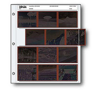 

Print File 120 Size Negative Pages Holds Four Strips of Three 6x7 Frames, Pack of 100