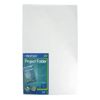 

Itoya Profolio Project Folder, 18x24" Art Size, Clear