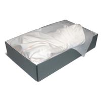 

Print File 30x18x6" Textile Metal Edge Storage Box, Gray/White