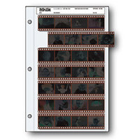 

Print File 35mm Size Negative Pages Holds Seven Strips of Four Frames, Pack of 25
