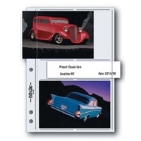

Print File 46-4M Archival Album Pages Holds Four 4x6" Prints, Pack of 25, Clear