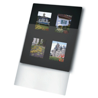 

Print File 8x10" Overmat with 4 Windows, 6x7cm Image Format, 10 Pack