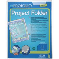 

Itoya Profolio Project Folder, 8.5x11" Art Size, Clear