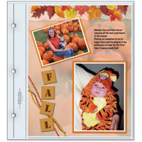 

Print File Archival Preserver for 8.5x11" Scrapbooks, 500 Pack