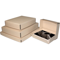 

Print File Drop-Front Metal Edge Archival Storage Box, 11.5x14.5x1.5", Tan