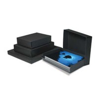 

Print File Black Drop-Front Metal Edge Archival Box, 8.5x11x3"