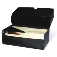 

Print File Flip Top Negative Strip Box for 35mm/120 Film Negative File Folders, Black