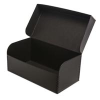 

Print File Flip Top Storage Box for 120 Flap Envelopes and 4x5 Negative Envelopes, Black