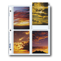 

Print File Photo Pages Holds Eight 3 1/2x5" Prints, Pack of 500