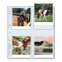 

Print File Archival Photo Pages Holds Eight 4x4.5" Prints, Pack of 100