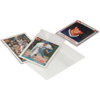 

Print File Crystal Clear Art Protector with Reusable Adhesive Strip, 3.2 mil, 100 Pack