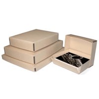 

Print File Tan Drop-Front Metal Edge Archival Box 16.5x20.5x3"