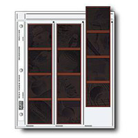 

Print File Ultima Archival 120 Size Negative Pages Holds Three Sleeved Strips of Four 6x6 Frames, Pack of 25, #ULT1203HB