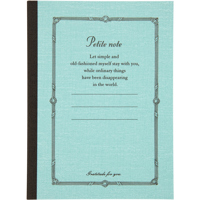 

Itoya Petite Journal, Lined - 3-1/4 x 4-13/16", Ocean